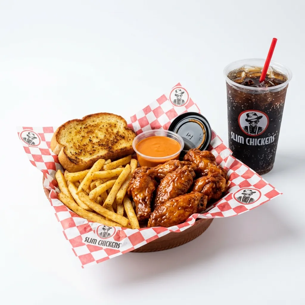 6 Wing Meal Slim Chickens Review