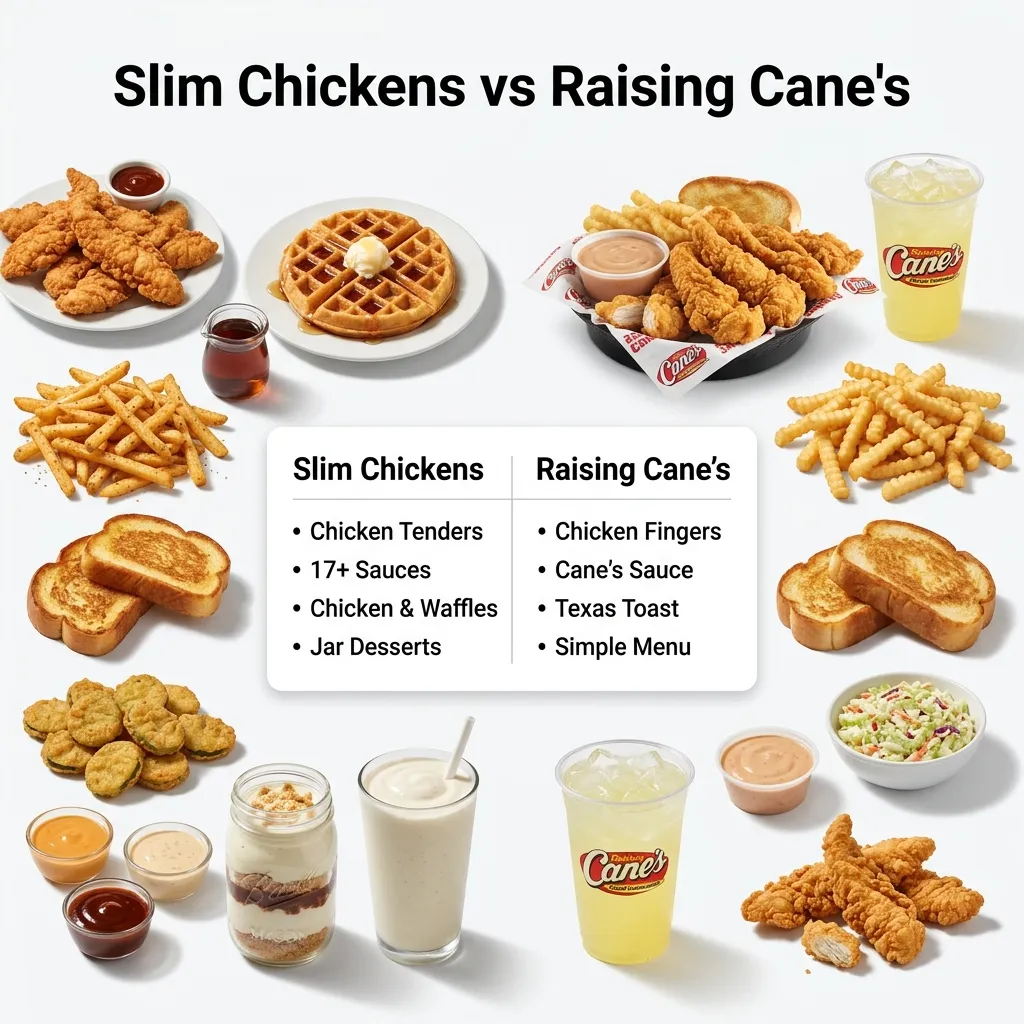 RAISING CANES WIT SLIM CHICKEN